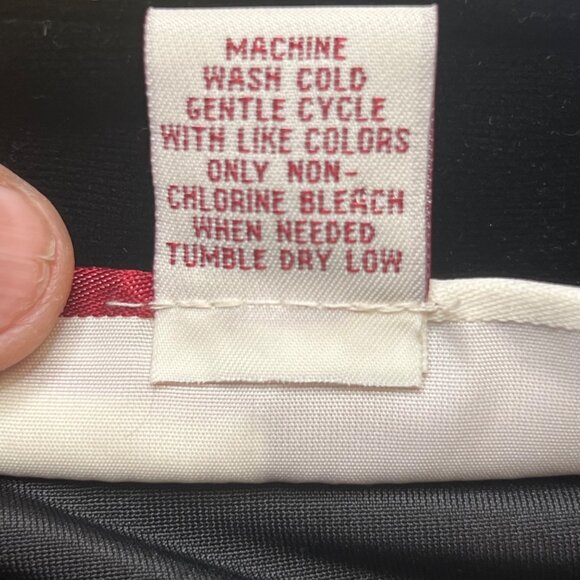 Black Velvet Full Zip Jacket/Pants Set Petite XL Lounge JM Collection Leisure - Picture 13 of 16